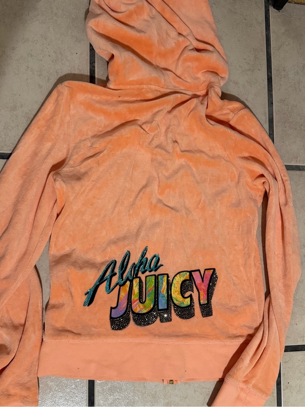 Juicy Couture Velour Zip Up